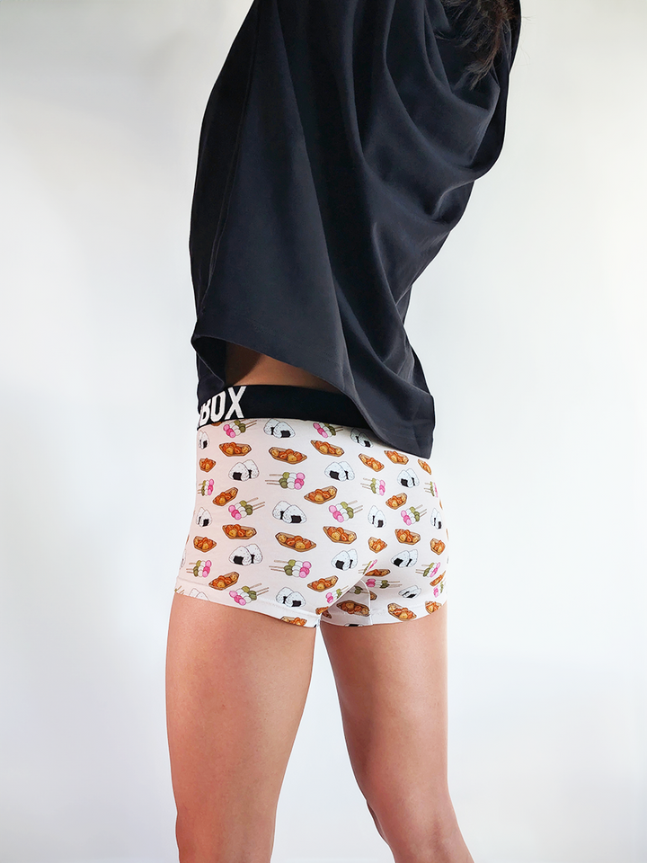 "I snack all day" Boxer Briefs + Socks Bundle